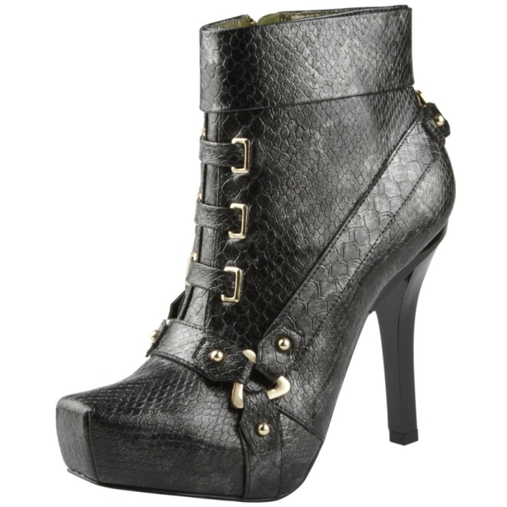 Harness ankle boot